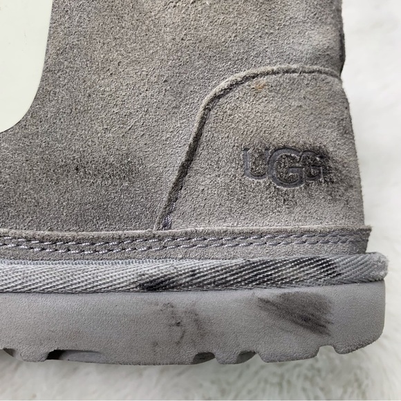 UGG 1128215 Men\'s Grey Neumel Chopd Slipper Chukka Boot Broken Logo Size 8 main image 10